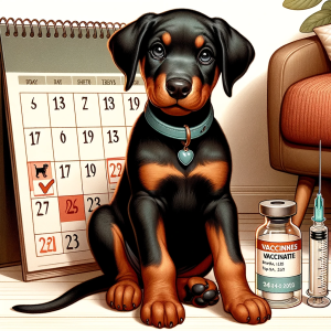 vacunas para un cachorro dobernan