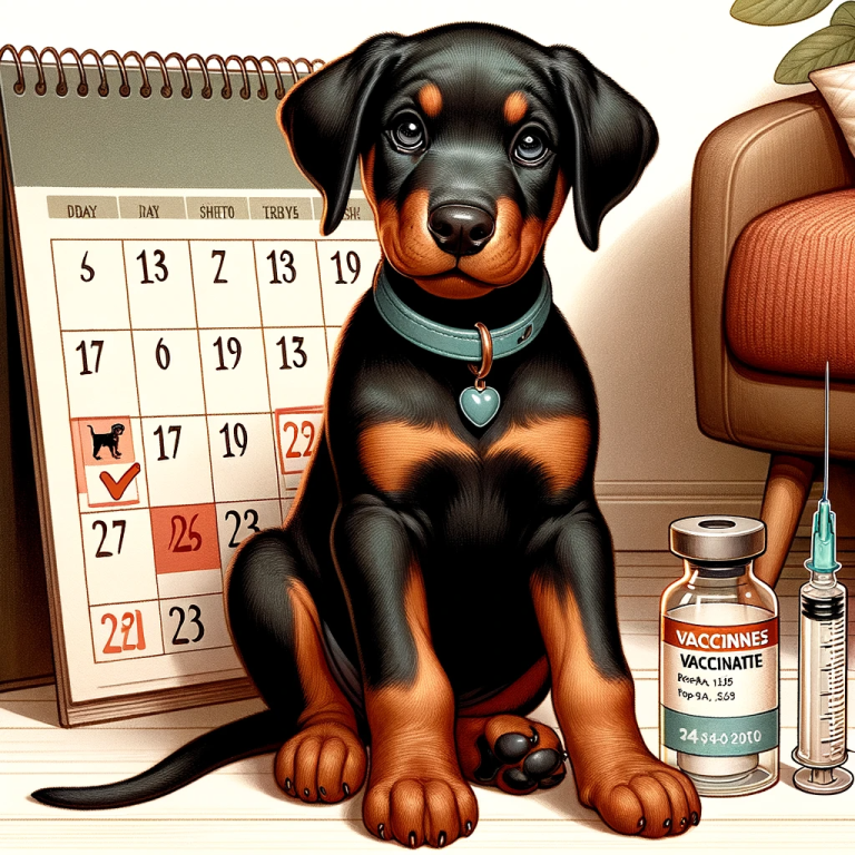 vacunas para un cachorro dobernan